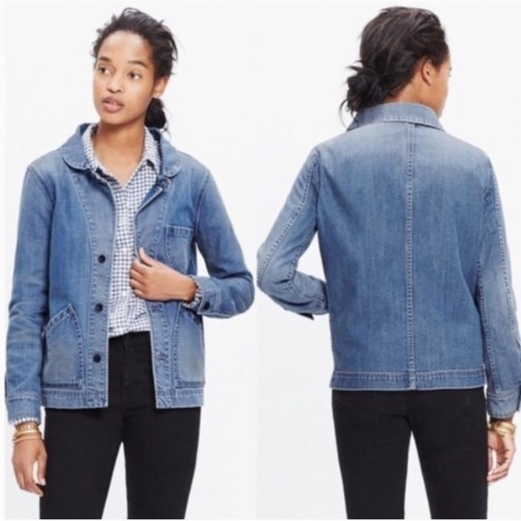 Madewell Joshua Tree Button Down Denim Jean Jacket - Picture 1 of 16